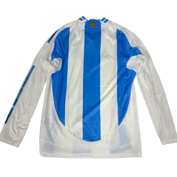NWT Adidas Argentina Home 24/25 Authentic Long Sleeve Jersey IP8383 Men’s M - Picture 2 of 8